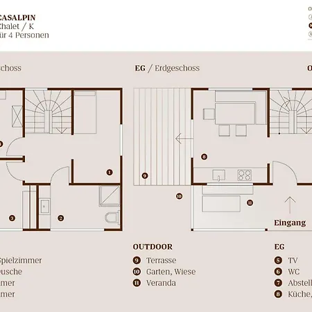 Ferienhaus Casalpin Brand (Vorarlberg)