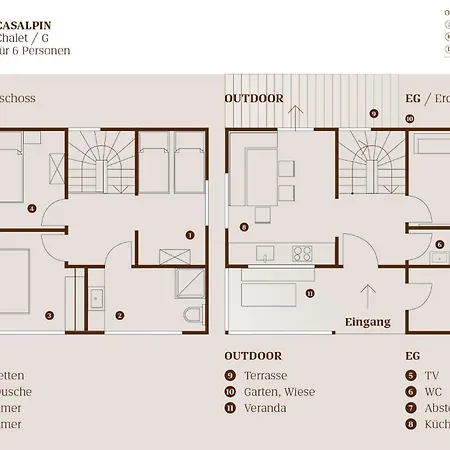 Ferienhaus Casalpin *